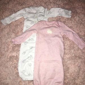 Two premie nightgowns , never been used